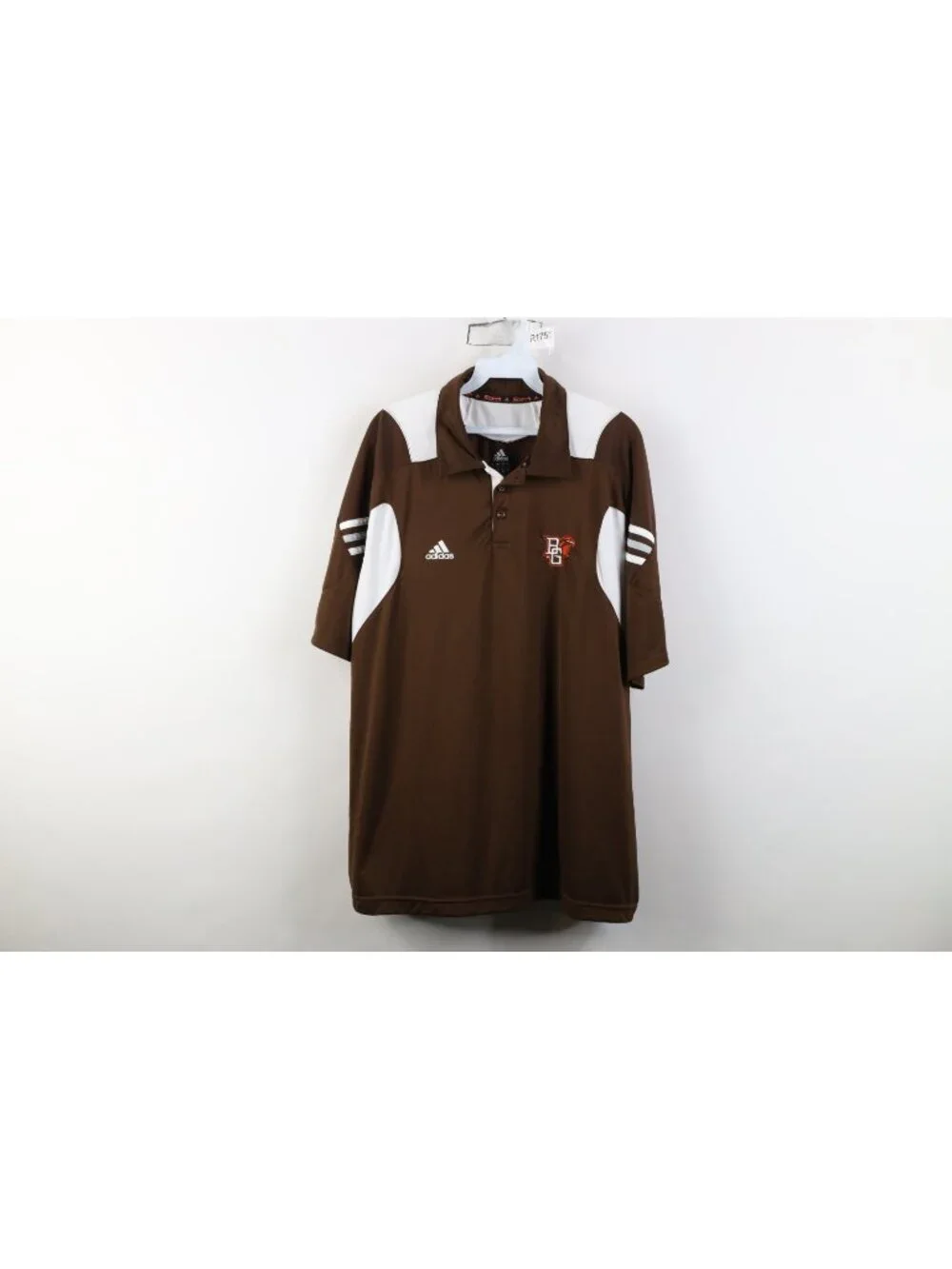 Adidas Mens Large Team Issued Bowling Green State University Football Golf Polo
